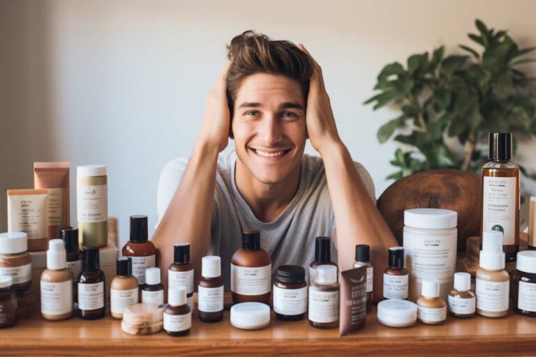 Navigating male organic skincare